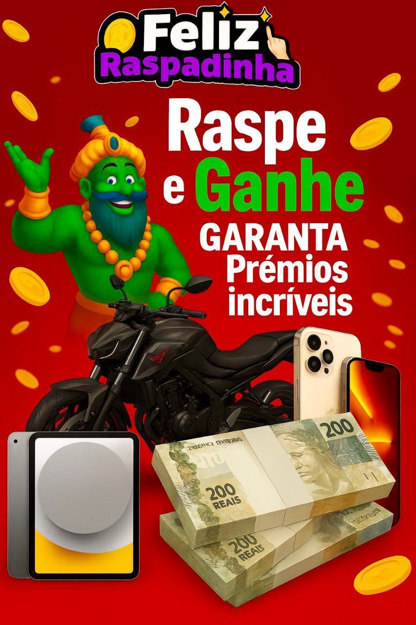 GANHE ATÉ 2K RASPADINHA