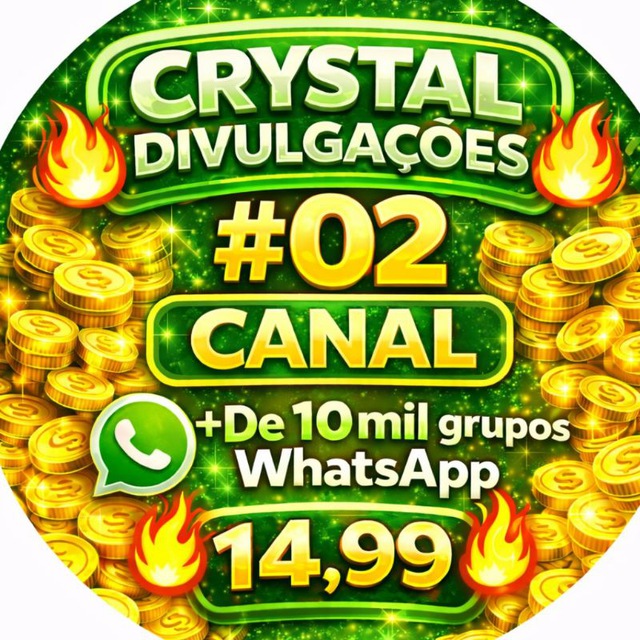 Logo do grupo 🔥#02 Canal +10mil grupos whatsapp apenas 14,99 divulgação