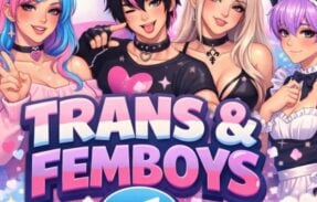 Logo do grupo Tr4ns & Femb0ys VIP