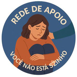 Logo do grupo Rede de Apoio 💙👩🏻‍🤝‍👨🏽