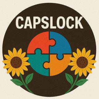 Logo do grupo CAPSLOCK🎗️